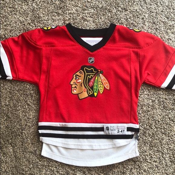 blackhawks jersey kids